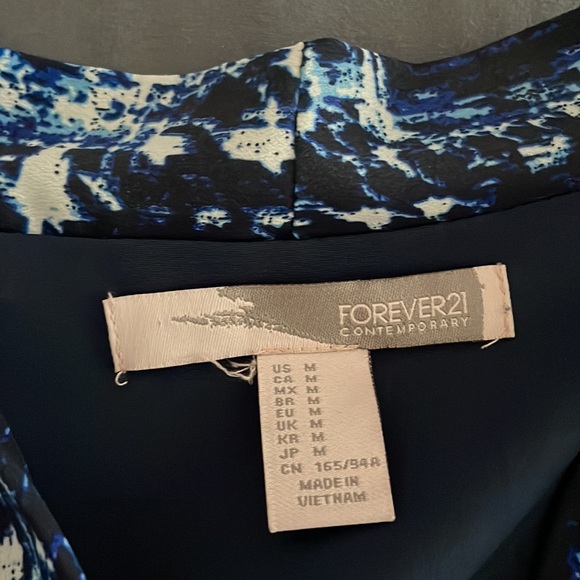 Forever 21 medium navy blue dress - Picture 2 of 4